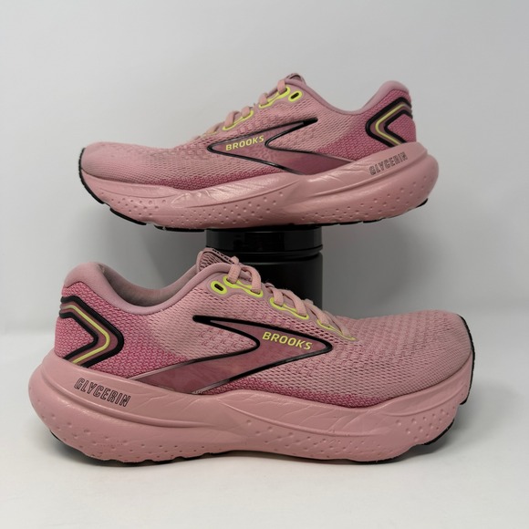 Brooks Glycerin 21 Women's Size 8 Medium B Zephyr Violet Green Running Sneakers - Picture 2 of 8